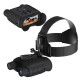 Helmet-Mounted Infrared Night Vision Binoculars