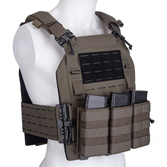 Detachable Lightweight Tactical Training Vest Plate Carrier-RG