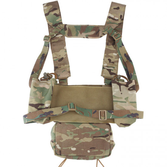 Tactical Multi-functional Expandable Chest Rig with Quick Detach System