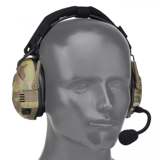 TacticalXmen Anti-noise Tactical Bluetooth Headset with Silicone Earmuffs