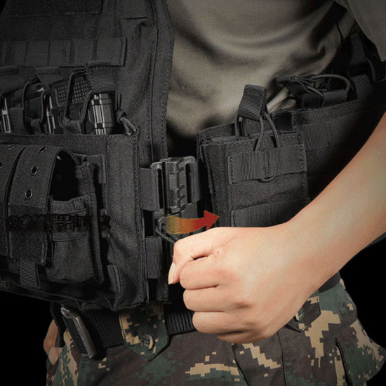 YAKEDA GHOST Modular Tactical Vest Plate Carrier Vest