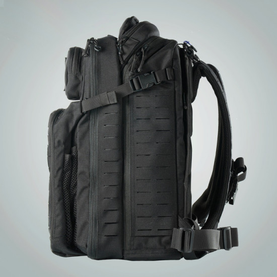 Modular Tactical Backpack MOLLE System with Level IIIA Bulletproof Armor Plate Package