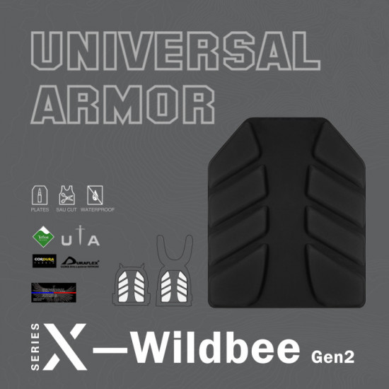 UTA X-RAPTOR Universal Armor Lightweight Plate Carrier Tactical Vest