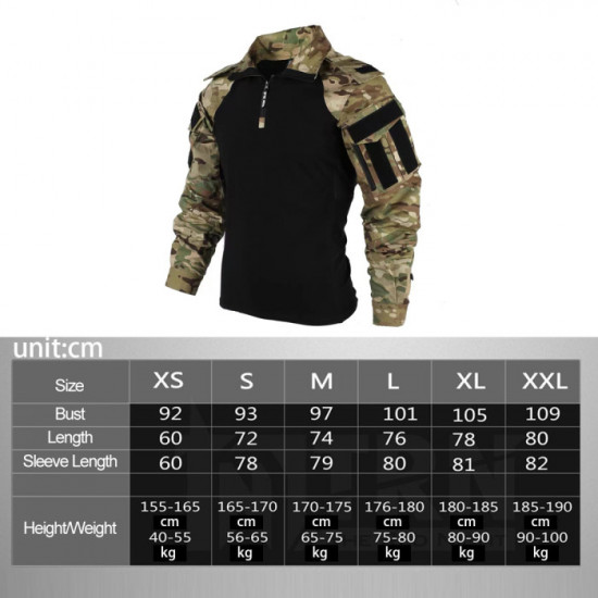 BACRAFT SP2 Tactical Top Thin Combat Uniform