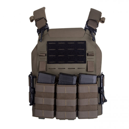 Detachable Lightweight Tactical Training Vest Plate Carrier-RG