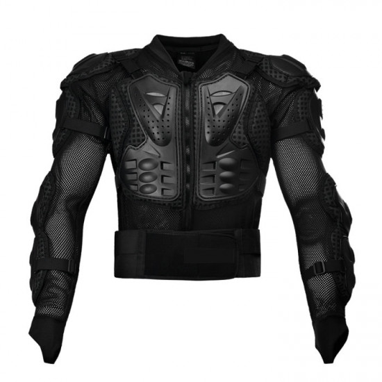 Tactical Outdoor Off-Road Motorcycle Armor Suit with Level III Cut-Resistant Tactical Gloves