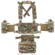 Tactical Multi-functional Expandable Chest Rig with Quick Detach System