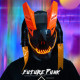 Cyberpunk Mask Future Tech Helmet With Streamers (Halloween Limited Version)