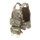 Outdoor Military Tactical Armor Warriors Protective Vest + Chest Hanging Kit