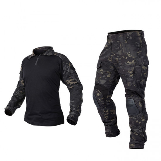 IDOGEAR Tactical G3 Combat Suits With Knee Pads