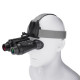 3D 4K Helmet Mounted Binoculars IR Night Vision Telescope