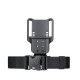 Tactical Belt Quick-release Buckle MOLLE System Waist Harness Adjustable Duty Drop Attachment Magazine FOR 9mm 5.56/7.62mm