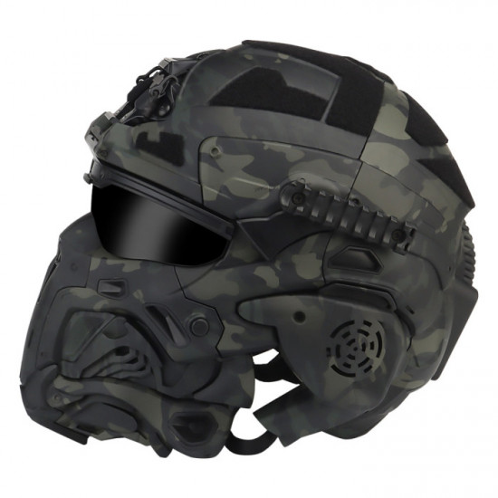 HL-98 Tactical Helmet with Built-in Communication Earphone