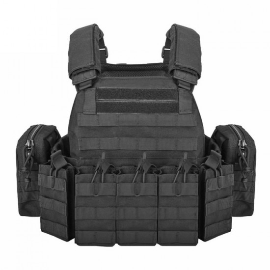 Detachable MOLLE Plate Carrier Tactical Vest