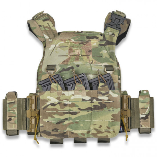 Level IV Rifle Rated Body Armor with Quick Release Plate Carrier