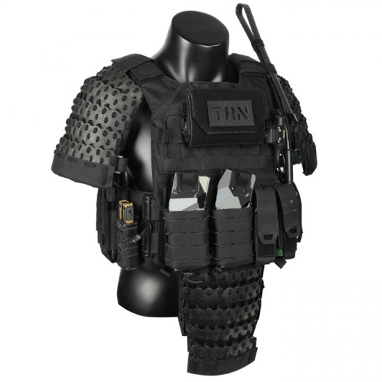 Samurai Tactical Armor Full Set - Black