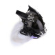 Punk Gothic Cyber Tactical Mask with Chargeable Lights Cosplay Prop (Rhythm Version)