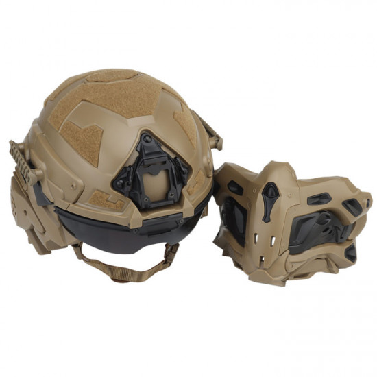 HL-98 Tactical Helmet with Built-in Communication Earphone