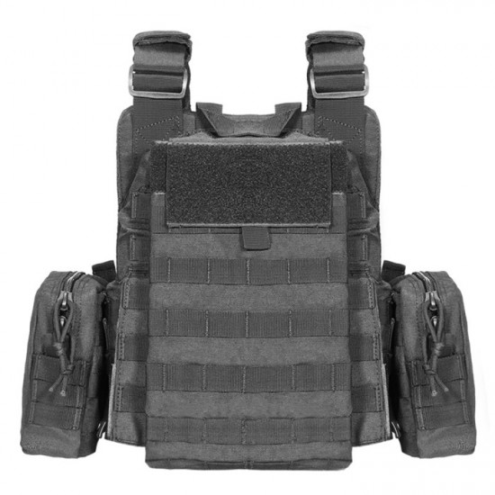 Detachable MOLLE Plate Carrier Tactical Vest