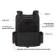 Lightweight Quick Release Plate Carrier Tactical Vest