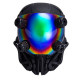 Future Punk Function Helmet Mask Cosplay Costume Props with Colorful Visor