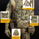 FCSK 3.0 Low-Visibility Lightweight Quick-Release Tactical Vest Set