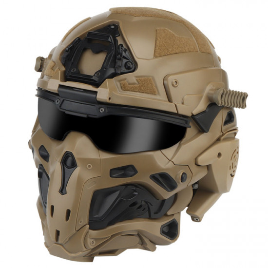 HL-98 Tactical Helmet with Built-in Communication Earphone