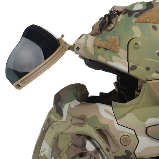 HL-98 Tactical Helmet with Built-in Communication Earphone