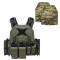 Level IV Plates Rifle Rated Body Armor with Laser Cut Molle Quick Release Plate Carrier Tactical Vest