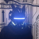 Cyberpunk Helmet Mask Cyberpunk Futuristic Helmet Cyberpunk Mask techwear Cyberpunk Cosplay with LED Lights