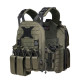 Level IV Plates Rifle Rated Body Armor with Laser Cut Molle Quick Release Plate Carrier Tactical Vest