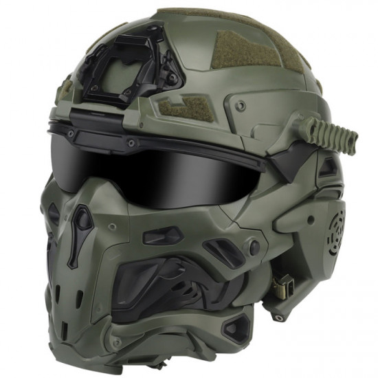 HL-98 Tactical Helmet with Built-in Communication Earphone