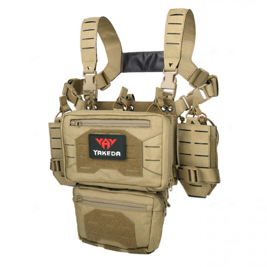 Multifunctional Outdoor Tactical Bellyband Molle Chest Hanging Vest