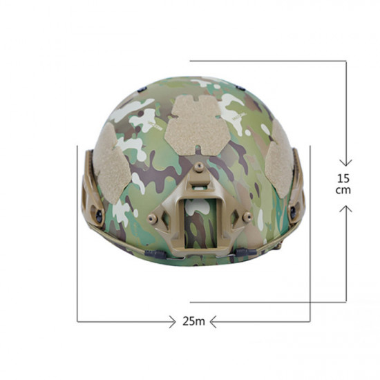 2 In 1 AirFrame Helmet CS Field Combat Tactical Helmet