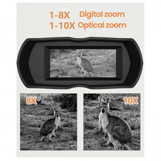 HD Photo & Video Infrared Night Vision Device Outdoor Binoculars